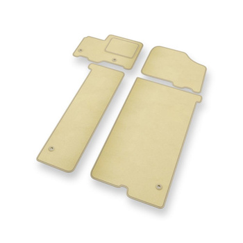 Alfombrillas de Velour adecuadas para Toyota Sienna Furgoneta (2010-2017) 7-plaz