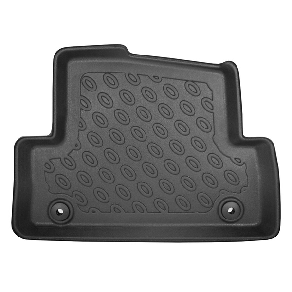 Conjunto de alfombrilla para maletero y alfombrillas para el interior del coche TPE PREMIUM para: Volvo V40 II Hatchback (07.2012-07.2019) - parte superior del maletero; para coches con base doble en el maletero