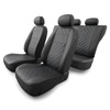 Fundas universales para asientos de coche para Jeep Wrangler II, III, IV (1997-....) - PRF-BL