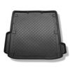 Alfombra para maletero adecuada para Mercedes-Benz Classe E W212 Familiar (2009-10.2016) - Protector maletero - Alfombrilla maletero antideslizante - para todos los modelos (compartimentos desmontables)