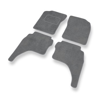Alfombrillas de Velour adecuadas para Toyota Hilux VI Pick-Up (1997-2005) - alfo