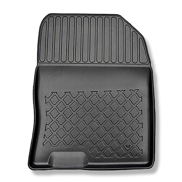 Conjunto de alfombrilla para maletero y alfombrillas para el interior del coche TPE para: Hyundai Kona SUV (11.2017-03.2023) - no para la versión eléctrica y híbrida