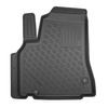 Conjunto de alfombrilla para maletero y alfombrillas para el interior del coche TPE PREMIUM para: Peugeot Partner II Furgonetaeta (2008-08.2018) - 5 plazas; No compatible con cargo / camión; sin tercera fila