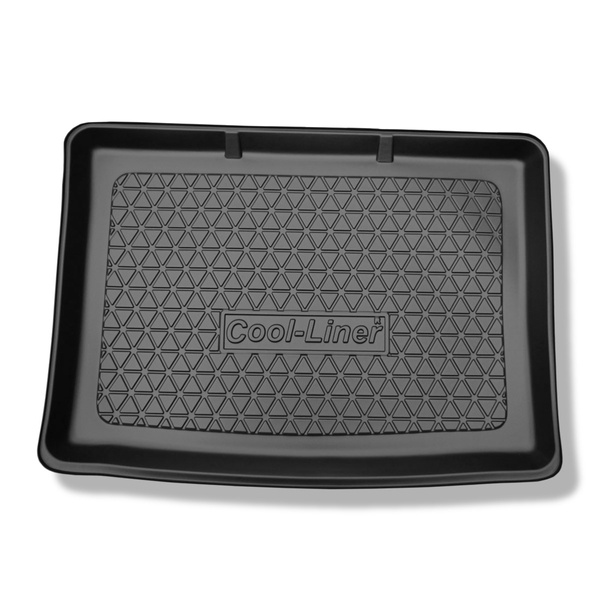 Alfombra para maletero adecuada para Mercedes-Benz Classe B W246 Sports Tourer (10.2011-12.2018) - Protector maletero - Alfombrilla maletero antideslizante - parte inferior del maletero; sin variobox (sin EASY VARIO PLUS SYSTEM)