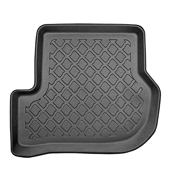 Conjunto de alfombrilla para maletero y alfombrillas para el interior del coche TPE para: Skoda Octavia II Familiar (2004-04.2013) - parte inferior del maletero; también versión Scout y Tracción en 4 ruedas