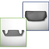 Conjunto de alfombrilla para maletero y alfombrillas para el interior del coche TPE para: Tesla Model X SUV (01.2021-....)