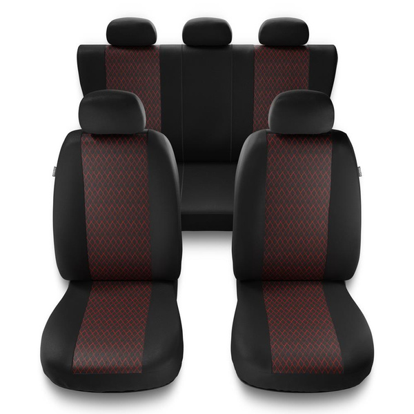 Fundas universales para asientos de coche para Suzuki Swift III, IV, V, VI, VII (1996-....) - PF-RD