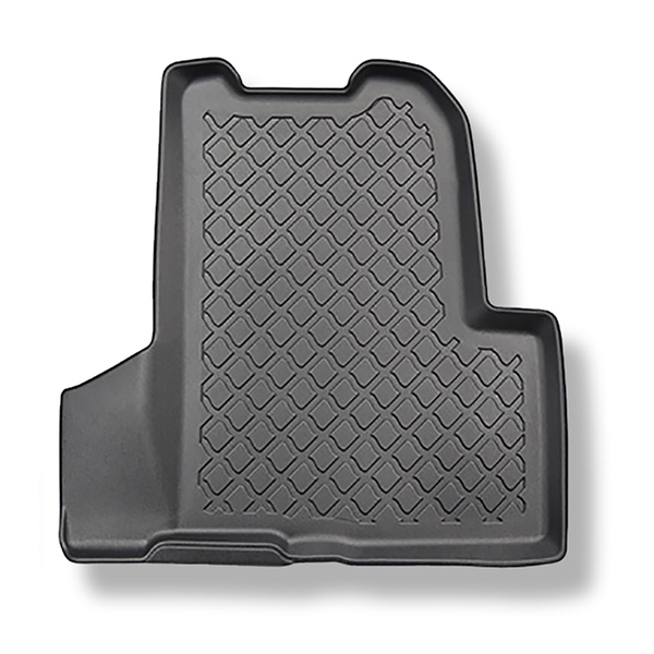 Conjunto de alfombrilla para maletero y alfombrillas para el interior del coche TPE para: Dacia Lodgy Furgonetaeta (07.2012-10.2022) - 5 plazas; 3a fila abatible