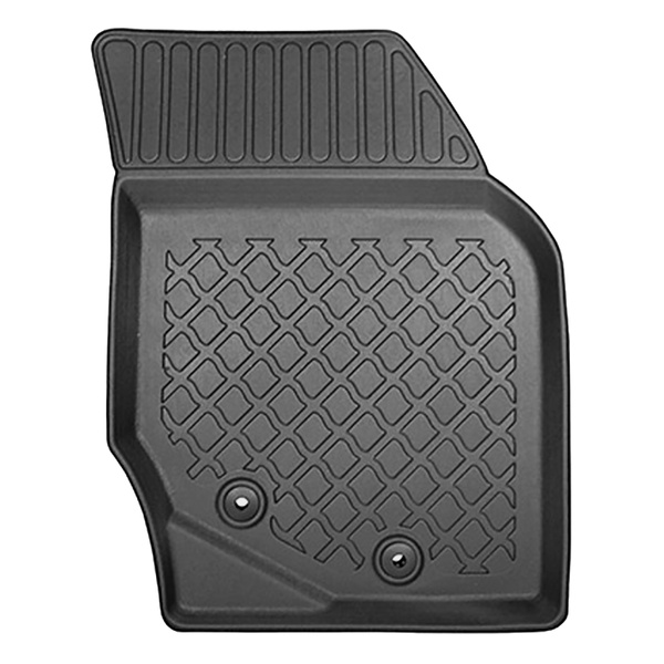 Conjunto de alfombrilla para maletero y alfombrillas para el interior del coche TPE para: Volvo XC90 I SUV (2002-04.2015) - 5/7 plazas; 3a fila de asientos abatible
