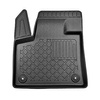 Conjunto de alfombrilla para maletero y alfombrillas para el interior del coche TPE para: Peugeot 3008 SUV (11.2016-11.2023) - maletero superior (borde de carga del maletero igualado); suelo móvil en la posición superior; no para la versión híbrida; sin H