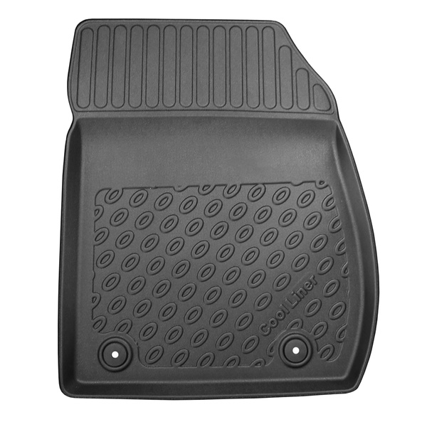 Conjunto de alfombrilla para maletero y alfombrillas para el interior del coche TPE PREMIUM para: Opel Zafira C Monovolumen (01.2012-07.2019) - 5/7 plazas; 3a fila de asientos abatible