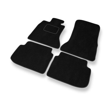 Alfombrillas de Velour adecuadas para BMW 5 F07 Gran Turismo (2008-2017) - alfom