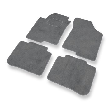 Alfombrillas de Velour adecuadas para Kia Cerato I Berlina (2003-2008) - alfombr