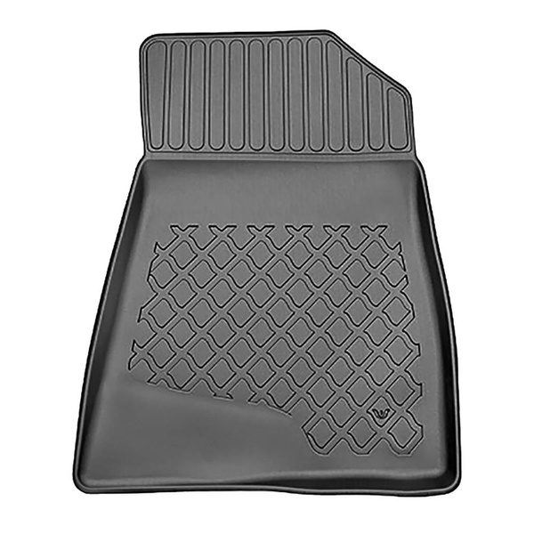Conjunto de alfombrilla para maletero y alfombrillas para el interior del coche TPE para: Kia Niro II (SG2) Crossover (06.2022-....) - HEV Hybrid; EV (electric); maletero superior; suelo móvil en la posición superior; no adecuado para versión Plug-in híbr