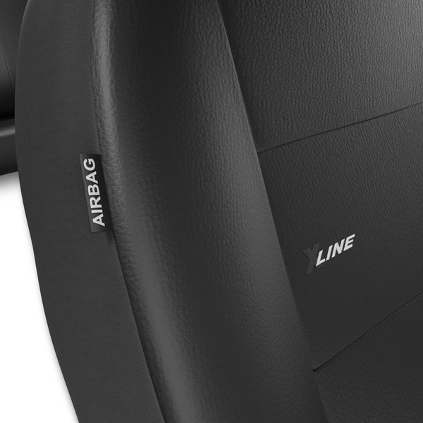 Fundas universales para asientos de coche para Volkswagen Caddy II, III, IV, V (1995-....) - 2XL-B