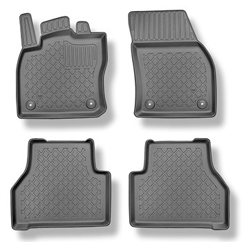 Alfombrillas de TPE adecuadas para Volkswagen Caddy V Maxi Furgoneta (11.2020-..