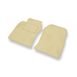 Alfombrillas de Velour adecuadas para Toyota Land Cruiser J120 SUV (2002-2009) - alfombras para coche - Premium color beige