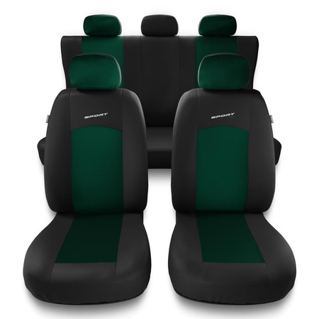 Fundas universales para asientos de coche para Citroen C3 I, II, III (2002-2019) - S-GR