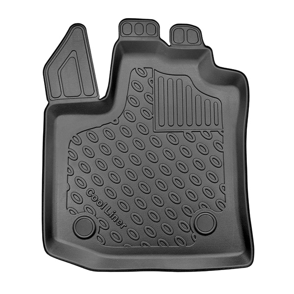 Conjunto de alfombrilla para maletero y alfombrillas para el interior del coche TPE PREMIUM para: Dacia Dokker Furgonetaeta (11.2012-09.2021) - 5 plazas