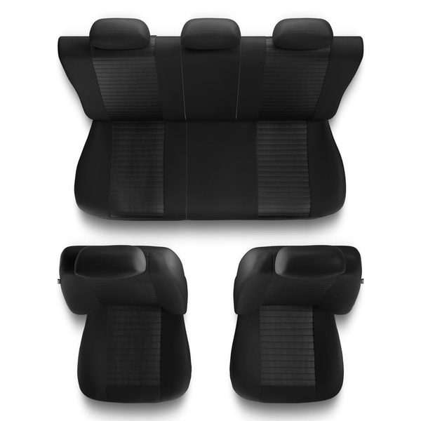 Fundas universales para asientos de coche para Ford Fiesta IV, V, VI, VII, VIII (1995-2023) - MD-1