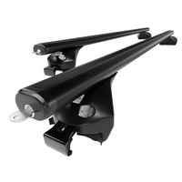 Portaequipajes de techo adecuadas para Mini Countryman R60 SUV (2010-2016) - baca negra para coche - barras para techo de coche - railing integrado - aluminio
