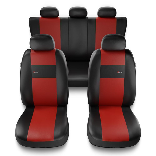 Fundas universales para asientos de coche para Citroen C1 I, II (2005-2021) - XL-RD