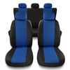 Fundas universales para asientos de coche para Fiat 500L (2012-2022) - X.R-BL