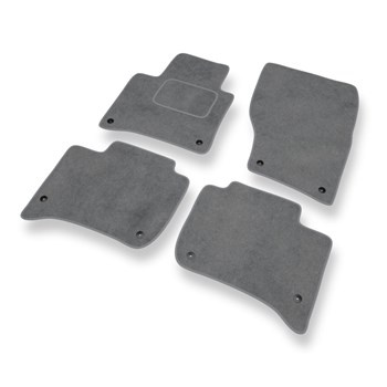 Alfombrillas de Velour adecuadas para Volkswagen Touareg II SUV (2010-2018) - al