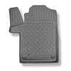 Conjunto de alfombrilla para maletero y alfombrillas para el interior del coche TPE para: Mercedes-Benz Vito W447 Tourer (10.2014-....) - para detrás de la 2a fila de asientos (3a fila de asientos en el coche o removida); versión larga (distancia entre ej