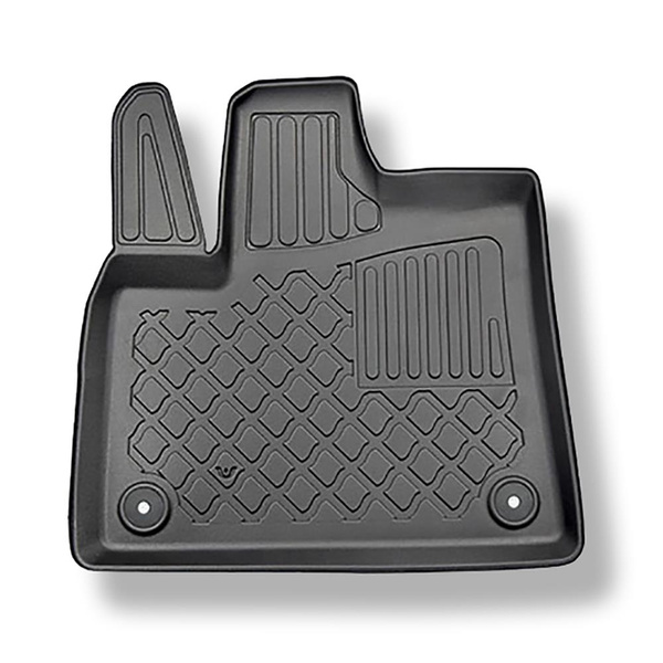 Conjunto de alfombrilla para maletero y alfombrillas para el interior del coche TPE para: Opel Combo E Life Furgonetaeta (06.2018-2023) - 5 plazas; separación corta de eje