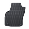 Alfombrillas de goma adecuadas para Opel Astra H Caravan, Hatchback, Cabrio, Berlina (2004-2013) - alfombras para coche - negro - 4 unidades