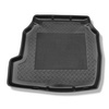 Alfombra para maletero adecuada para Renault Latitude Berlina (02.2011-2015) - Protector maletero - Alfombrilla maletero antideslizante - sin compartimento derecho; para coches con motor V6