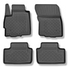 Alfombrillas de TPE adecuadas para Mitsubishi ASX I SUV (05.2010-2021) - alfombras para coche