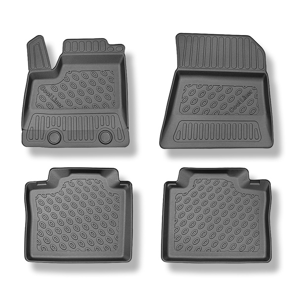 Alfombrillas de TPE adecuadas para Renault Espace VI SUV (04.2023-....) - sin la tercera fila - alfombras para coche