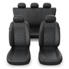 Fundas universales para asientos de coche para Nissan Altima (1993-2018) - PRF-BL