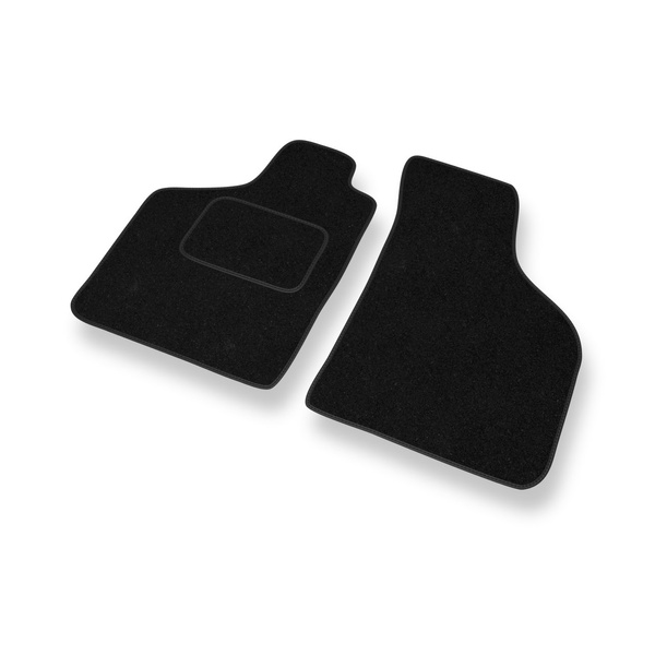 Alfombrillas de fieltro adecuadas para Renault Twingo I Hatchback (1992-2007) - alfombras para coche - color negro