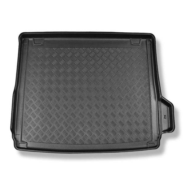 Alfombra para maletero adecuada para BMW X3 G01 SAV (11.2017-....) - Protector maletero - Alfombrilla maletero antideslizante - también para modelos con carriles de sujeción; no adecuado para versión Plug-in híbrida