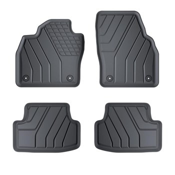 Alfombrillas de TPE adecuadas para Volkswagen T-Cross SUV (2018-....) - alfombras para coche