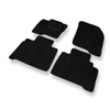 Alfombrillas de Velour adecuadas para Ford S-Max II Monovolumen (2015-2023) - alfombras para coche - Premium color negro