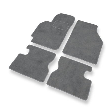 Alfombrillas de Velour adecuadas para Honda HR-V (5 puertas) (1999-2006) - alfombras para coche - Premium color gris