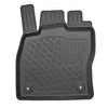 Conjunto de alfombrilla para maletero y alfombrillas para el interior del coche TPE PREMIUM para: Volkswagen Passat B8 Berlina (12.2014-12.2021) - parte inferior del maletero; con rueda de repuesto provisional o kit de reparación