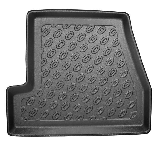Conjunto de alfombrilla para maletero y alfombrillas para el interior del coche TPE PREMIUM para: Ford Focus III Berlina (05.2011-08.2018) - con rueda de repuesto provisional o kit de reparación