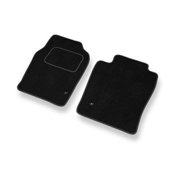 Alfombrillas de Velour adecuadas para Toyota Previa II Monovolumen (2000-2006) - alfombras para coche - Premium color negro