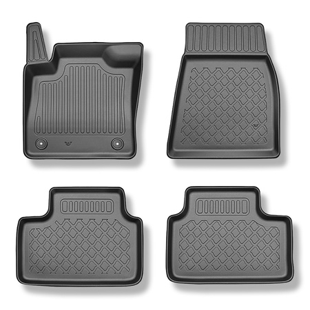 Alfombrillas de TPE adecuadas para Volvo C40 Recharge SUV (12.2021-....) - alfombras para coche