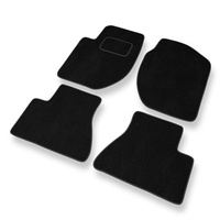 Alfombrillas de Velour adecuadas para Land Rover Freelander I (1998-2006) - alfombras para coche - Premium color negro