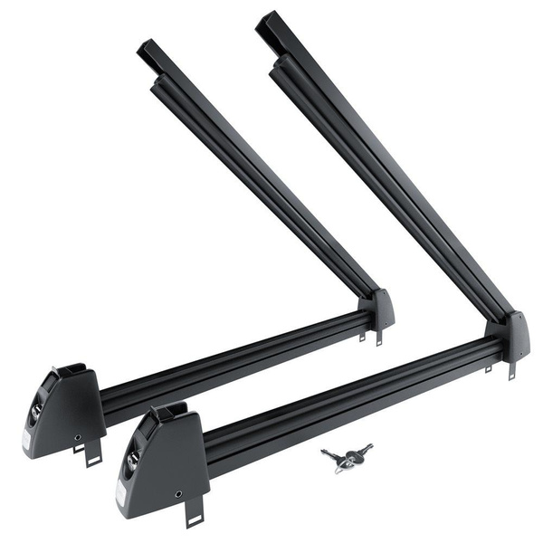 Portaesquís para portaequipajes de techo - Ski rack M-7705 - negro - para 5 pares de esquís o 4 tablas de snowboard
