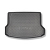 Alfombra para maletero adecuada para Nissan X-Trail III T32 Facelift SUV (09.2017-....) - Protector maletero - Alfombrilla maletero antideslizante - 5 plazas; parte superior del maletero (con base móvil)