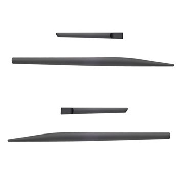 Protectores laterales negros para el coche Toyota Yaris Hatchback (5 puertas) - 