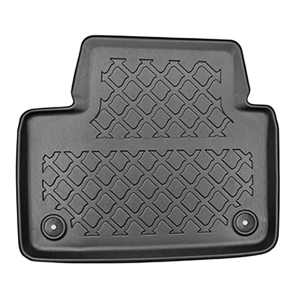 Conjunto de alfombrilla para maletero y alfombrillas para el interior del coche TPE para: Volvo V60 II Familiar (07.2018-....) - no adecuado para coches biFuel / motor T6 Twin con tanque de gas