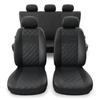 Fundas universales para asientos de coche para Mercedes-Benz 190 (1982-1993) - PRF-BL